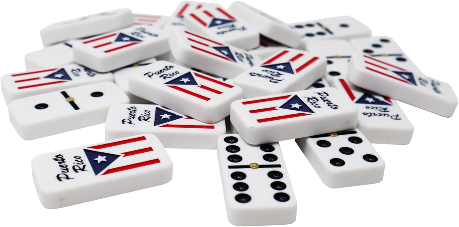 Dominoes Double 6 Tiles. 28 Pieces Dominoes for Adults