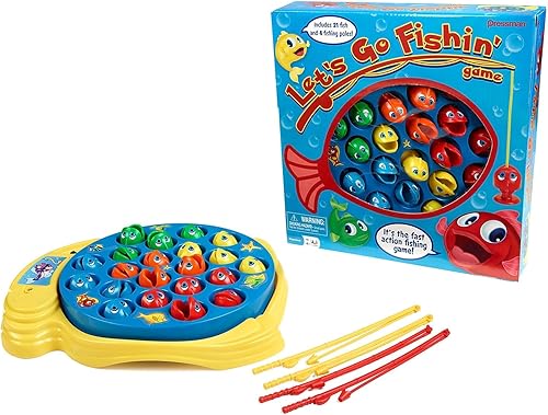 Miniatura 2 de Pressman Tienda Exclusive Bonus Edition Lets Go Fishin - Incluye juego Lucky Ducks Make-A-Match