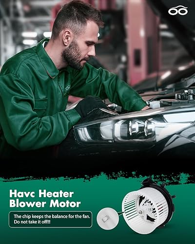 Vista 1278 de SCITOO 700188 Reemplazo del motor del ventilador HVAC con jaula de ventilador para Toyota Tacoma 2005-2015, reemplazo OE - 87103-04043, 87103-04044