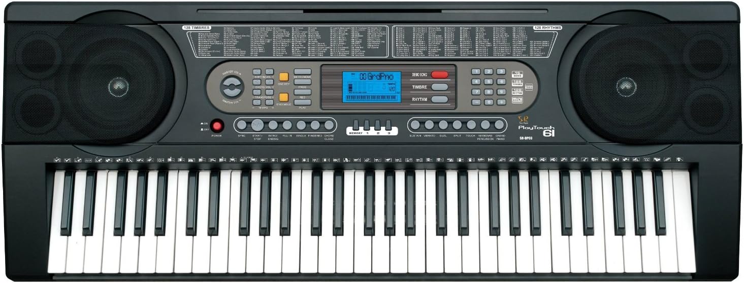 SunRuck Electronic keyboard Play touch 61 SR-DP03