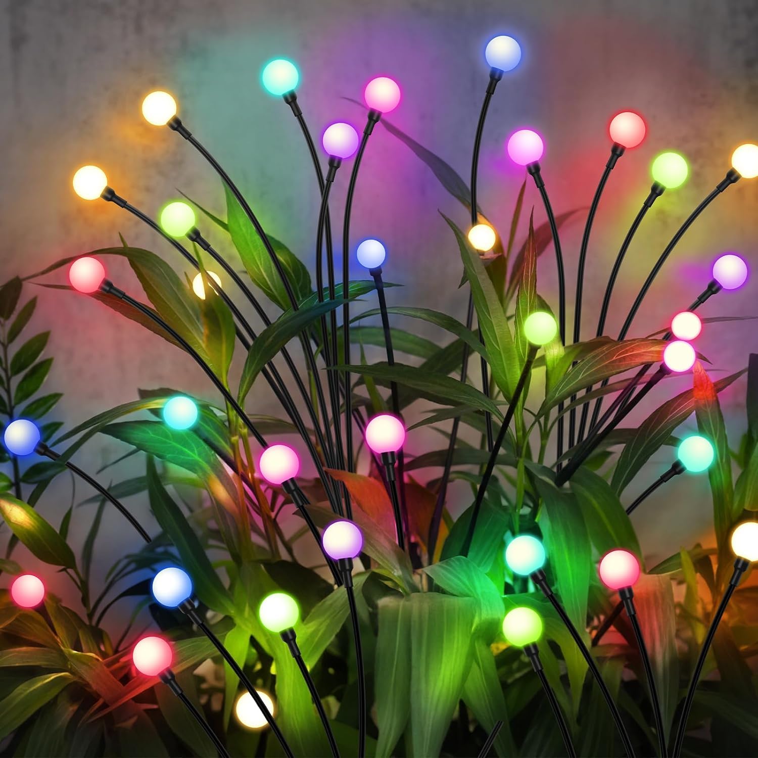 Garden Art Plastic (Pack of 2 Solar Powered Firefly Lights, 8 Led Lights Waterproof,Color Changing RGB,Gaxltd-730 (B0CD3VTLBP) Amazon Price History, Amazon Price Tracker
