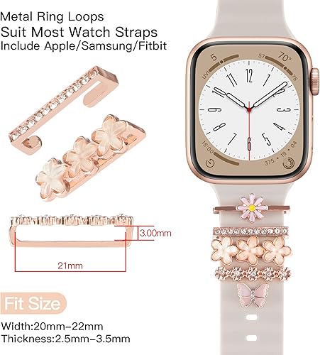 Miniatura 9 de Dijes decorativos compatibles con Apple Watch de 1496 pulgadas 1575 pulgadas 1614 pulgadas 1654 pulgadas 1732 pulgadas 1732 pulgadas accesorios de