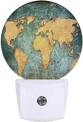 Miniatura 20 de Luz de noche naranja rebanada dulce frutas amarillas luces de noche enchufe en la pared 0.5W iluminación LED encendido y apagado automático