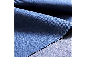8.5oz Cotton Durable Denim Fabric by The Yard Clearance