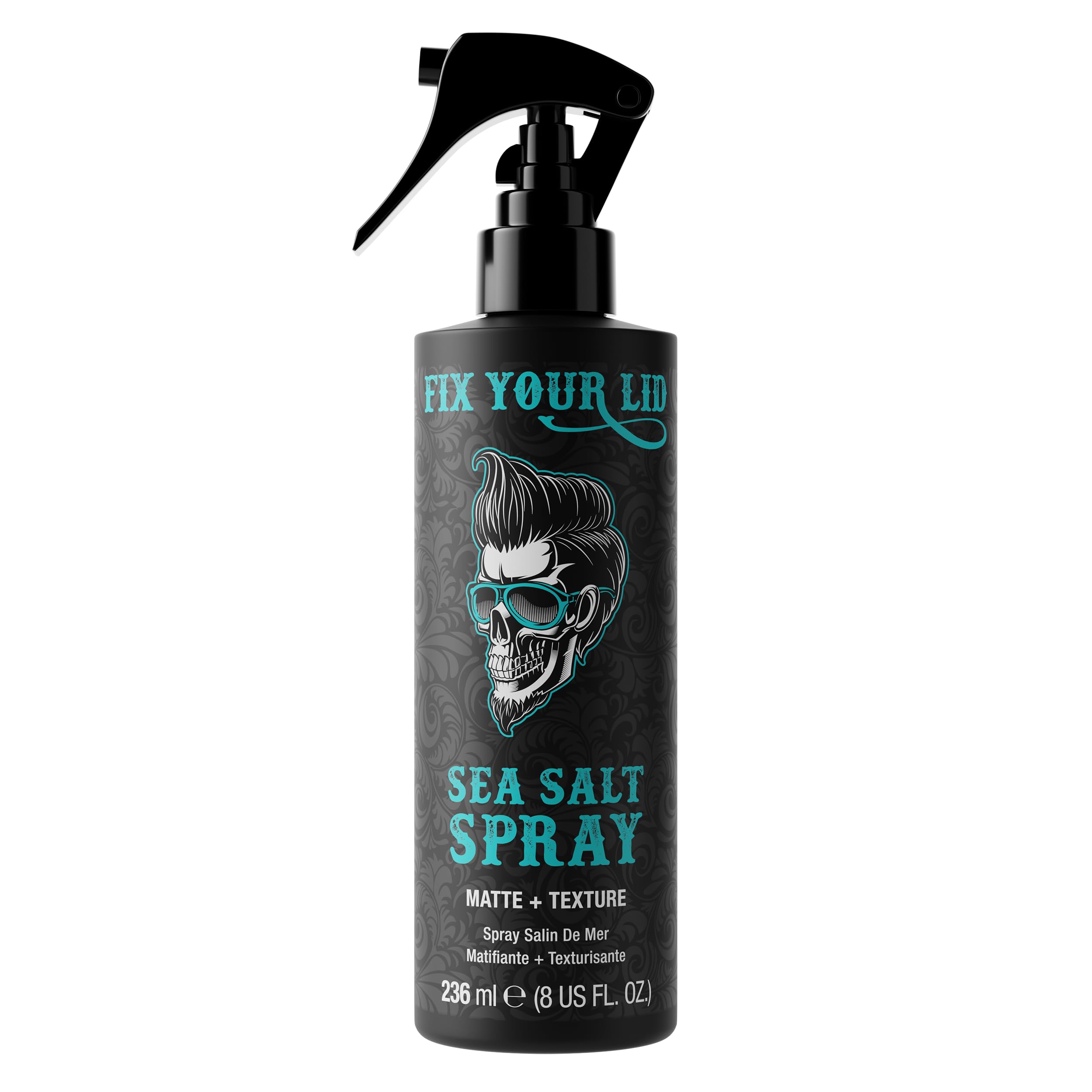 Fix Your Lid Sea Salt Spray for Men, Texturizing Matte Finish, 8 fl oz