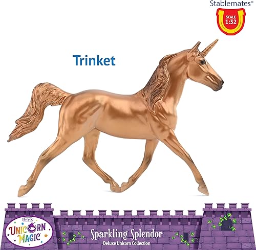 Miniatura 6 de Breyer Horses Stablemates Sparkling Splendor Deluxe Unicorn Set  Juego de 8 unicornios  Juguete de unicornio  Figuras de caballo  3.75 x 2.5