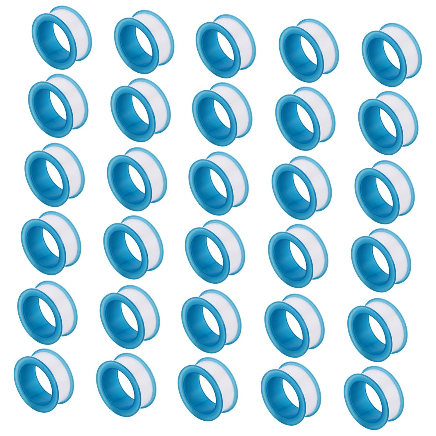 30 Pcs PTFE Thread Seal Tape Leak Resistant Plumbing Threads