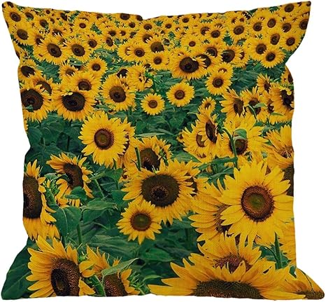 sunflower pillows amazon