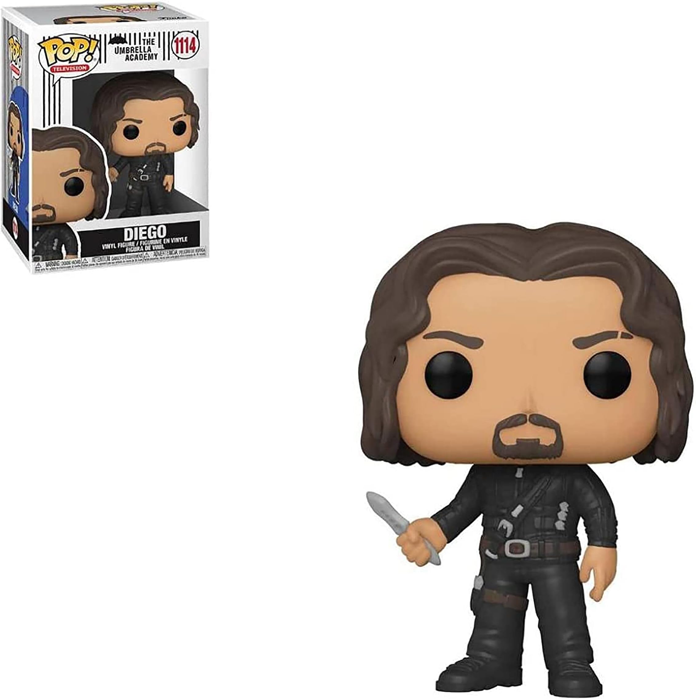 POP! TV: Umbrella Academy - Diego Hargreeves Vinyl - Collectable Vinyl Figure - Gift Idea - Official Merchandise - Toys for Kids & Adults - TV Fans - Model Figure for Collectors and Display