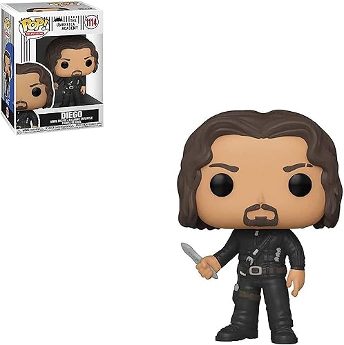 POP Funko Pop TV: Umbrella Academy: Diego, Figura coleccionable de vinilo, multicolor, talla única