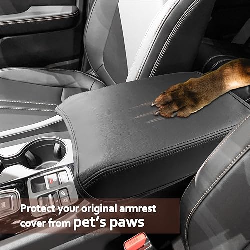 Miniatura 4 de SKTU Funda para reposabrazos Honda Pilot 2023, 2024, 2025, 2025, 2026, Honda Passport 2023, 2024, 2025, 2025, 2026, accesorios piloto, accesorios