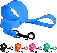 Vista 13 de CollarDirect Correa impermeable para perro, pequeña, mediana y grande, duradera, para caminar, entrenar y correr, rosa, negro, azul, naranja, verde