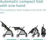 Bebeconfort Azur, Compact Baby Stroller, 0-3 Years (15 kg), Lightweight Baby Pushchair, Automatic One Hand Fold, Stepless Recline to Lie-Flat, Spacious Basket, Mineral Green - 2