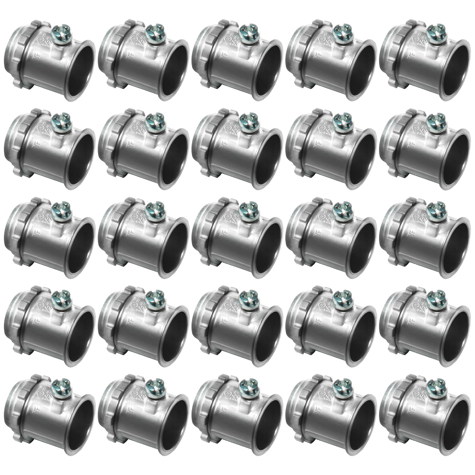 EMT Set Screw Connectors - UL Listed, 50 Pack -7