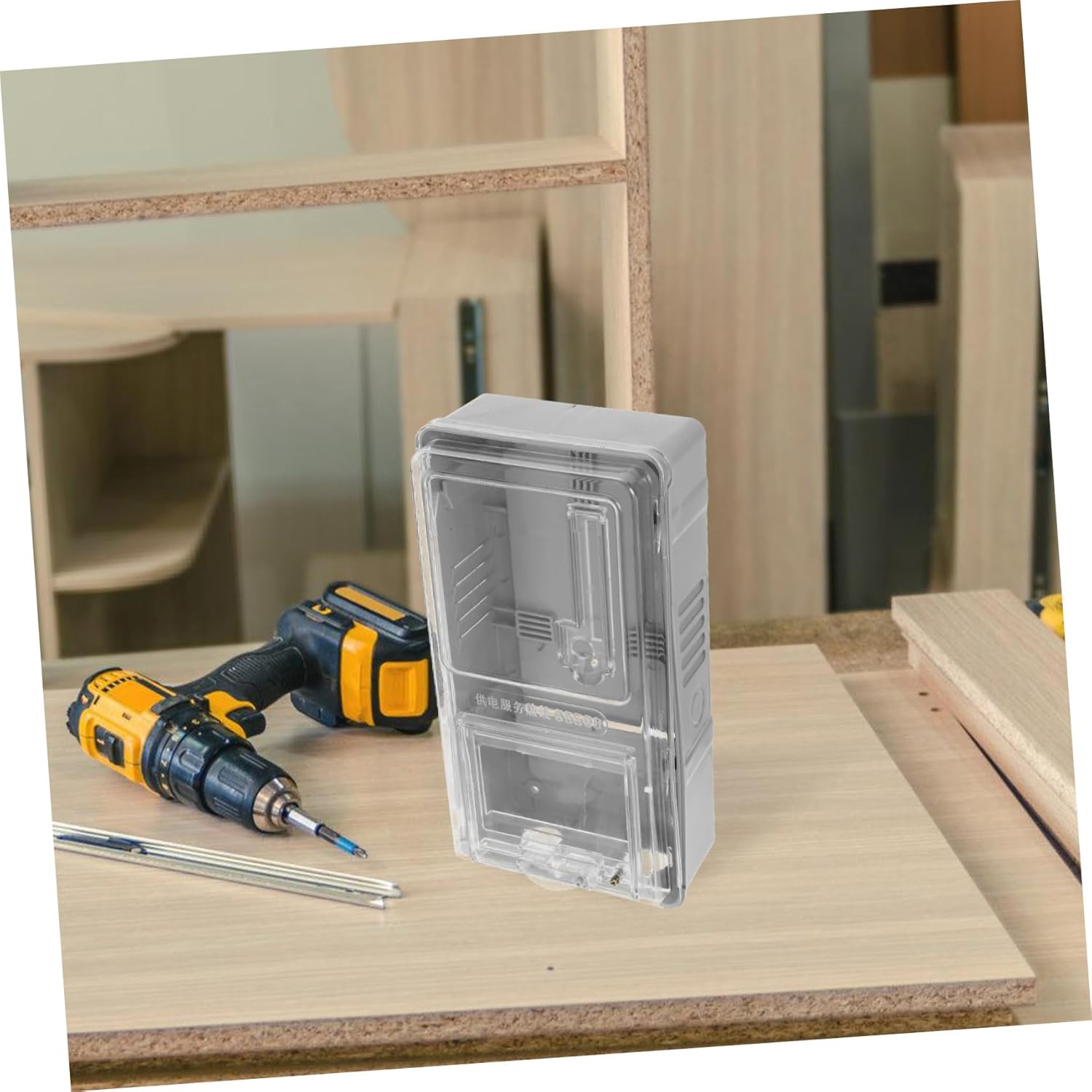 Uonlytech Transparent Electric Box Weatherproof Distribution Case for Household and Commercial Use Durable Pc Plastic Easy Installation Water Resistant Protection Reliable Monitoring