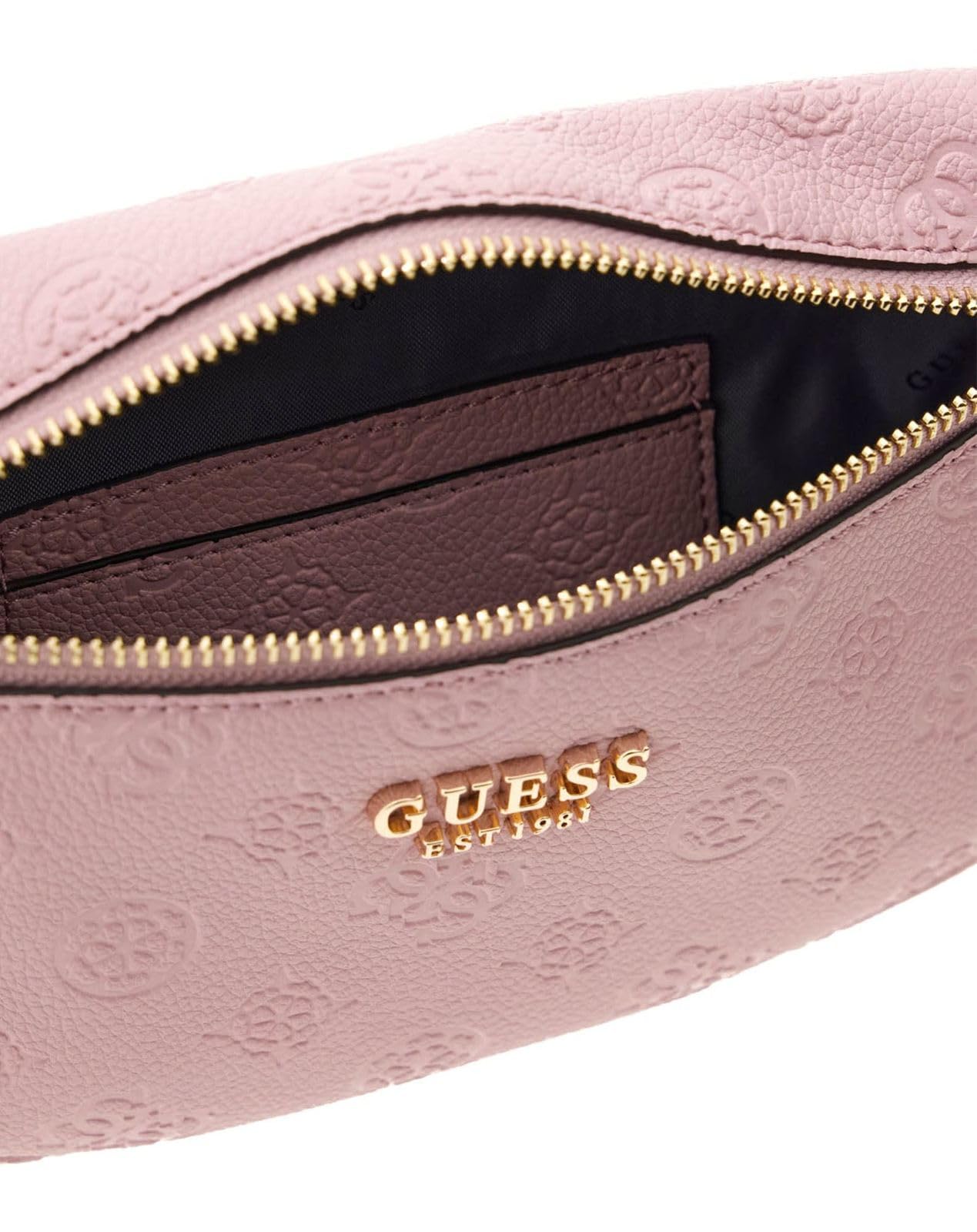 GUESS bolso bandolera Devon Sling Rose Logo rosa viejo