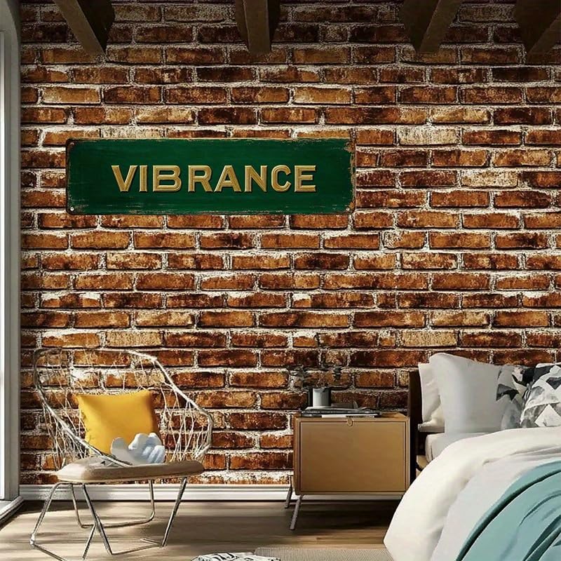 Bar Sign Bar Gifts Vintage Metal Wall Decor Sign"VIBRANCE" Street Sign Funny Man Cave Decor Accessories for Home, Bar, Bathroom, Bedroom Unique Retro Tin Signs for Outdoor 4 X 16 inches image 3