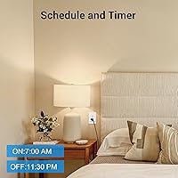 Vista 6 de New One Zwave Dimmer Plug, 800 Series Z-Wave Smart Dimmer Plug, Repetidor Zwave Incorporado, Tomacorriente Z-Wave, Requiere Hub Z-Wave, Funciona