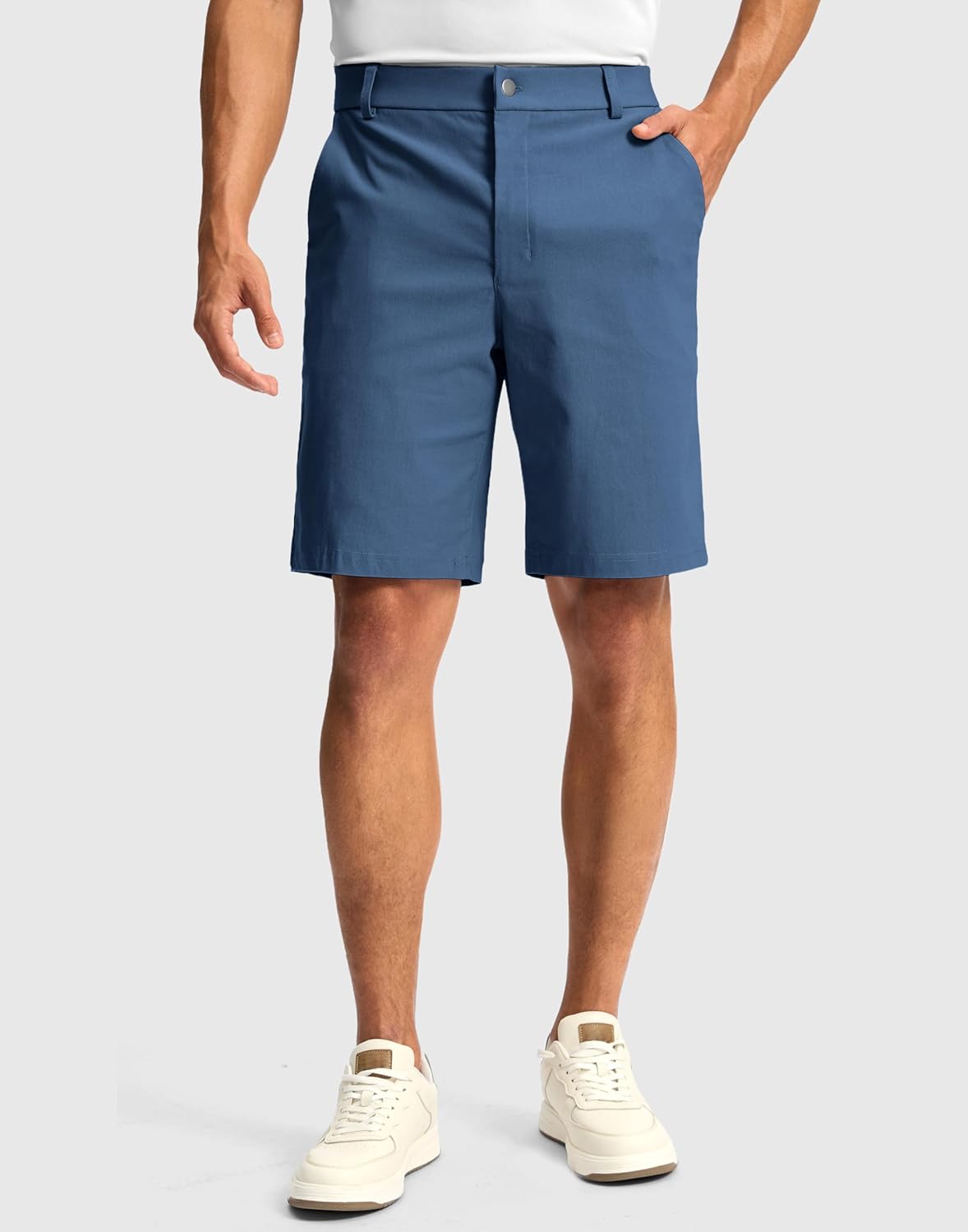 G Gradual Men's Golf Dress Shorts 5"/ 7"/ 9" Stretch Casual Work Flat Front Shorts for Men with 3 Pockets Quick Dry - Image 2