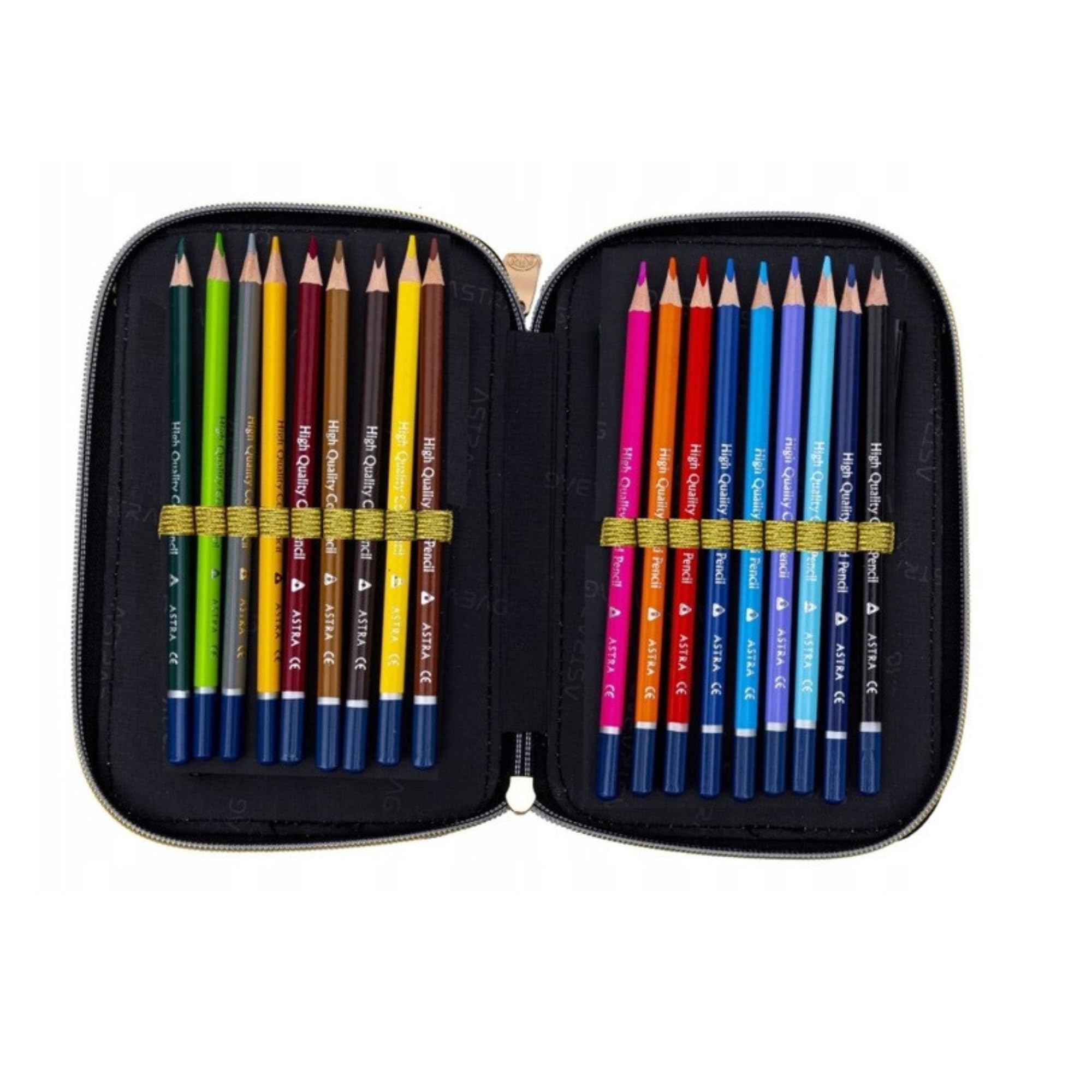 Goldkids - Astuccio per penne 3 scomparti - Astuccio per ragazzi e ragazze - Astuccio per penne 3 scomparti, astuccio per la scuola, astuccio per compiti e quaderno, 3-fähig