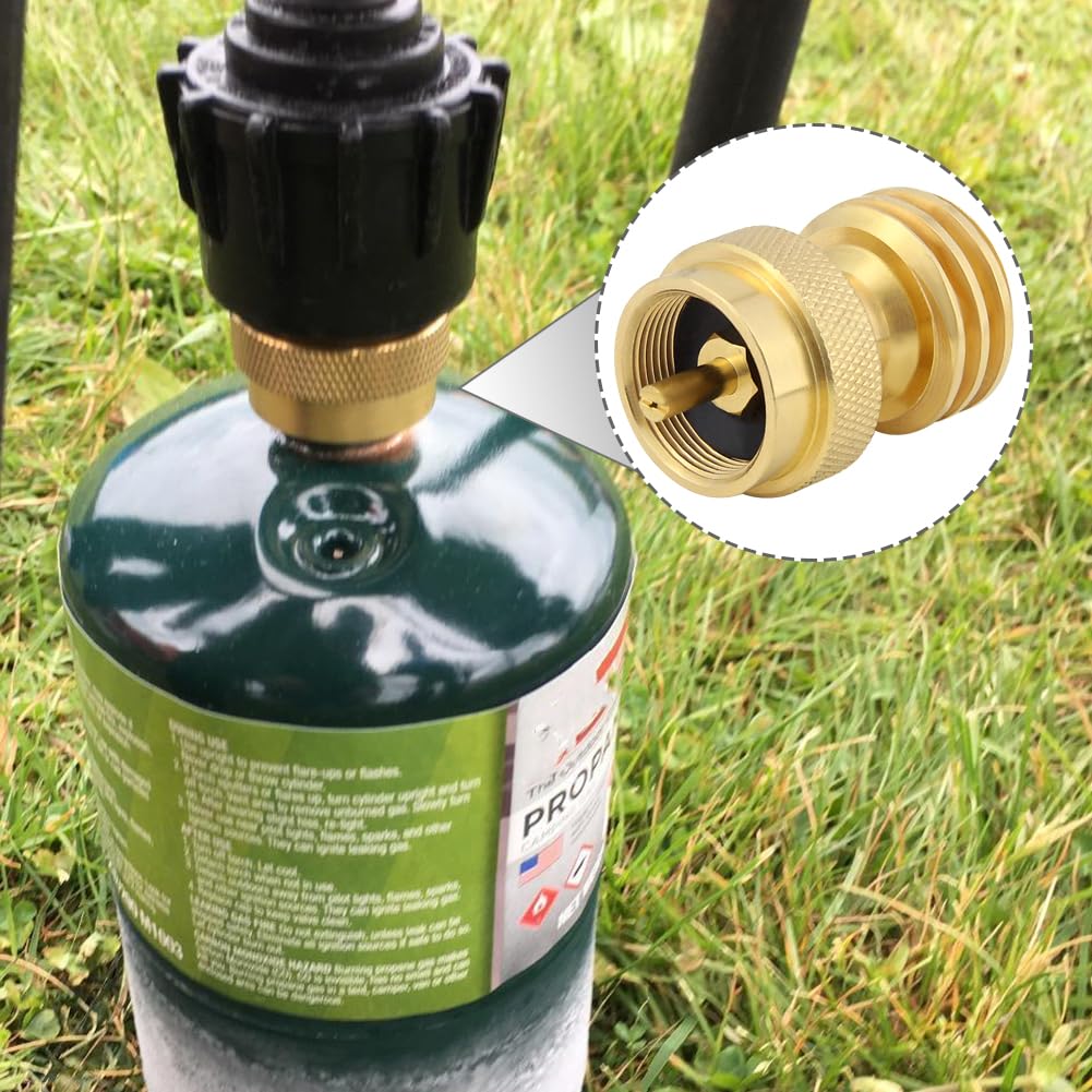 Amazon.com : Hooshing Steak Saver Adapter 20lb to 1lb Propane Tank