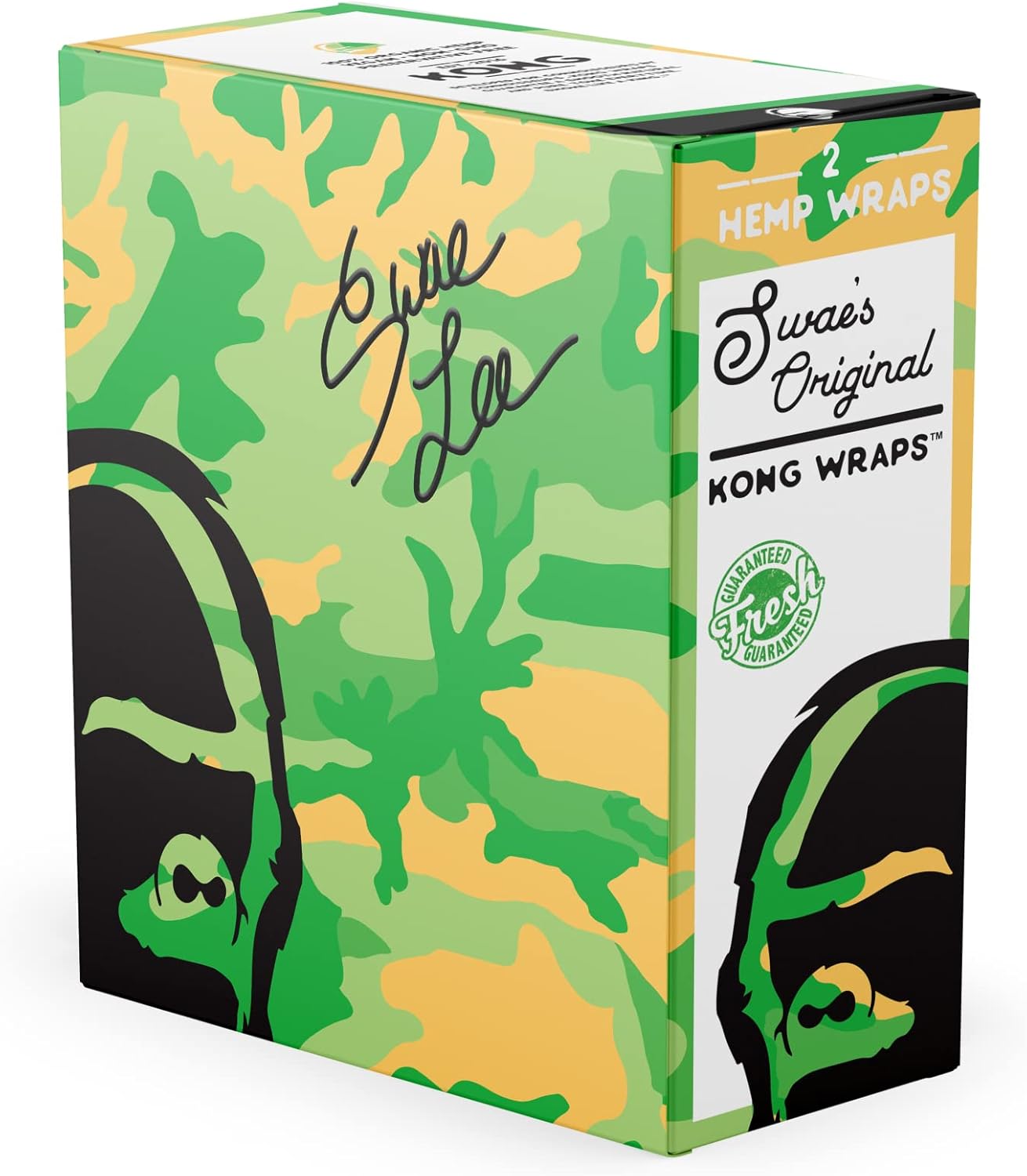 KONG WRAPS Kong Wraps - Natural Hemp Wrap (Swae Original) Green