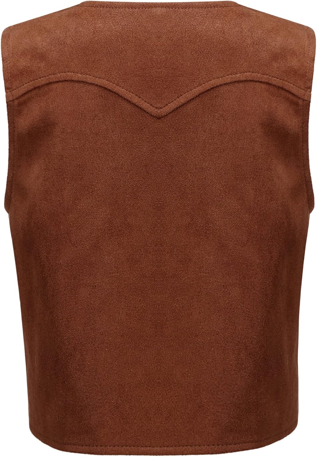 Boys/Girls Cowboy Jacket Waistcoat Kids Cowgirl Vest Medieval Renaissance Cowboy Outerwear Tops