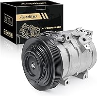 Vista 10 de Compresor de aire acondicionado AC para Ford Police Interceptor Utility 2013-2015, Ford Explorer 2011-2015, con embrague de A/C, compresor de CA