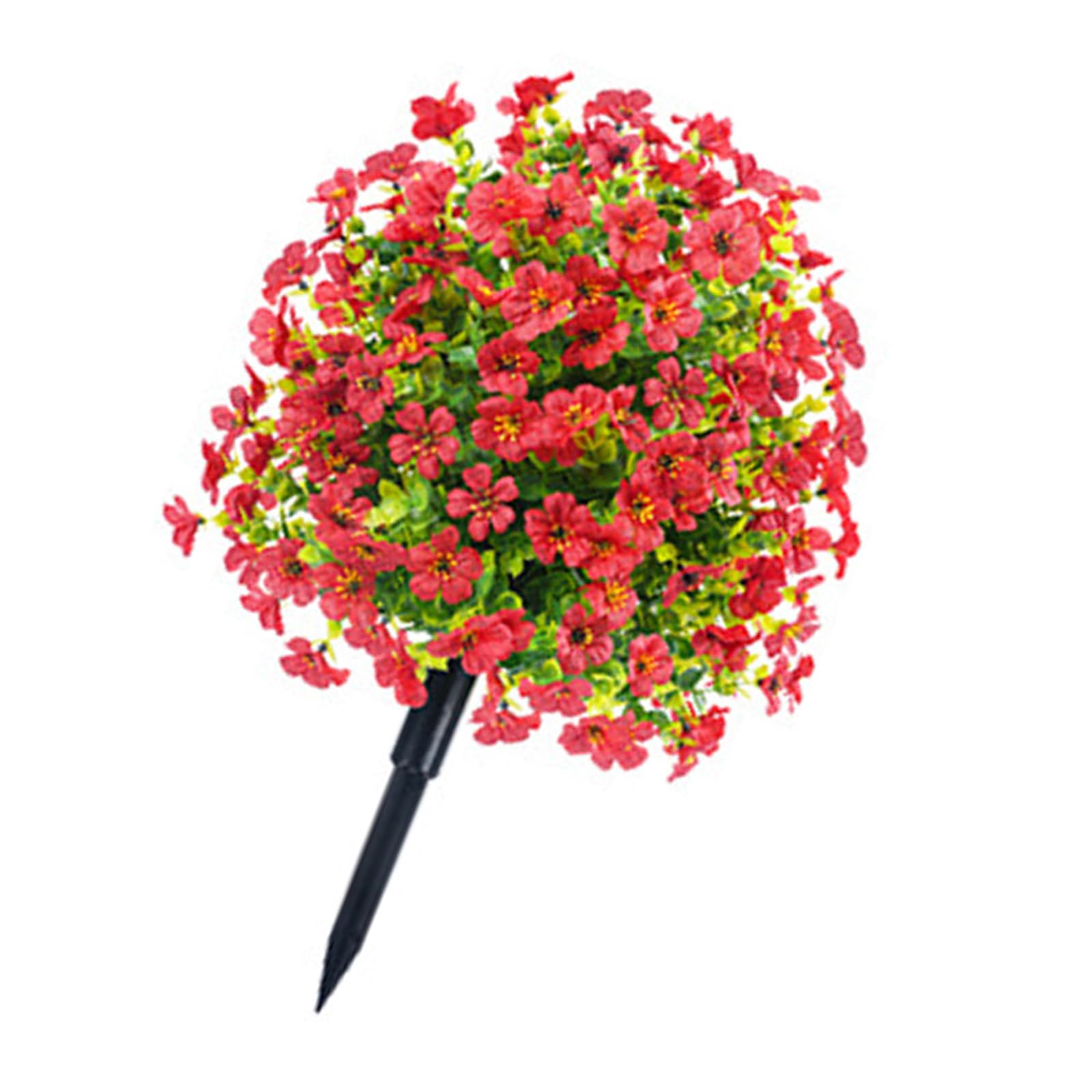 YROHGKPN Easy Maintenance Artificial Violets Eucalyptuses Bouquets Decorative Floor Plant for Event Home Decors Faux Violets Eucalyptuses Flower