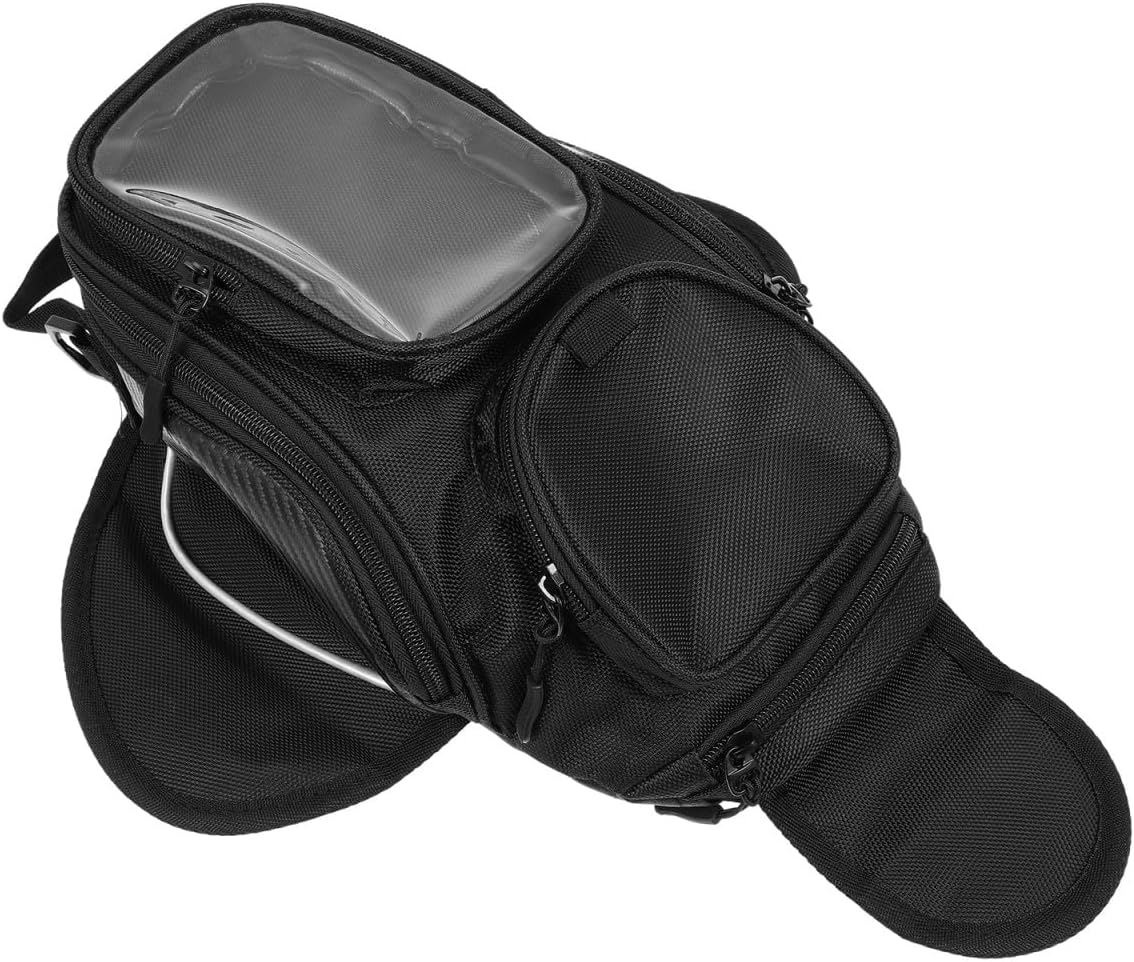 Motorcycle Fuel Tank Pouch Magnetic Motorbike Bag Waterproof Motorcycle Tool Bag for Outdoor Riding