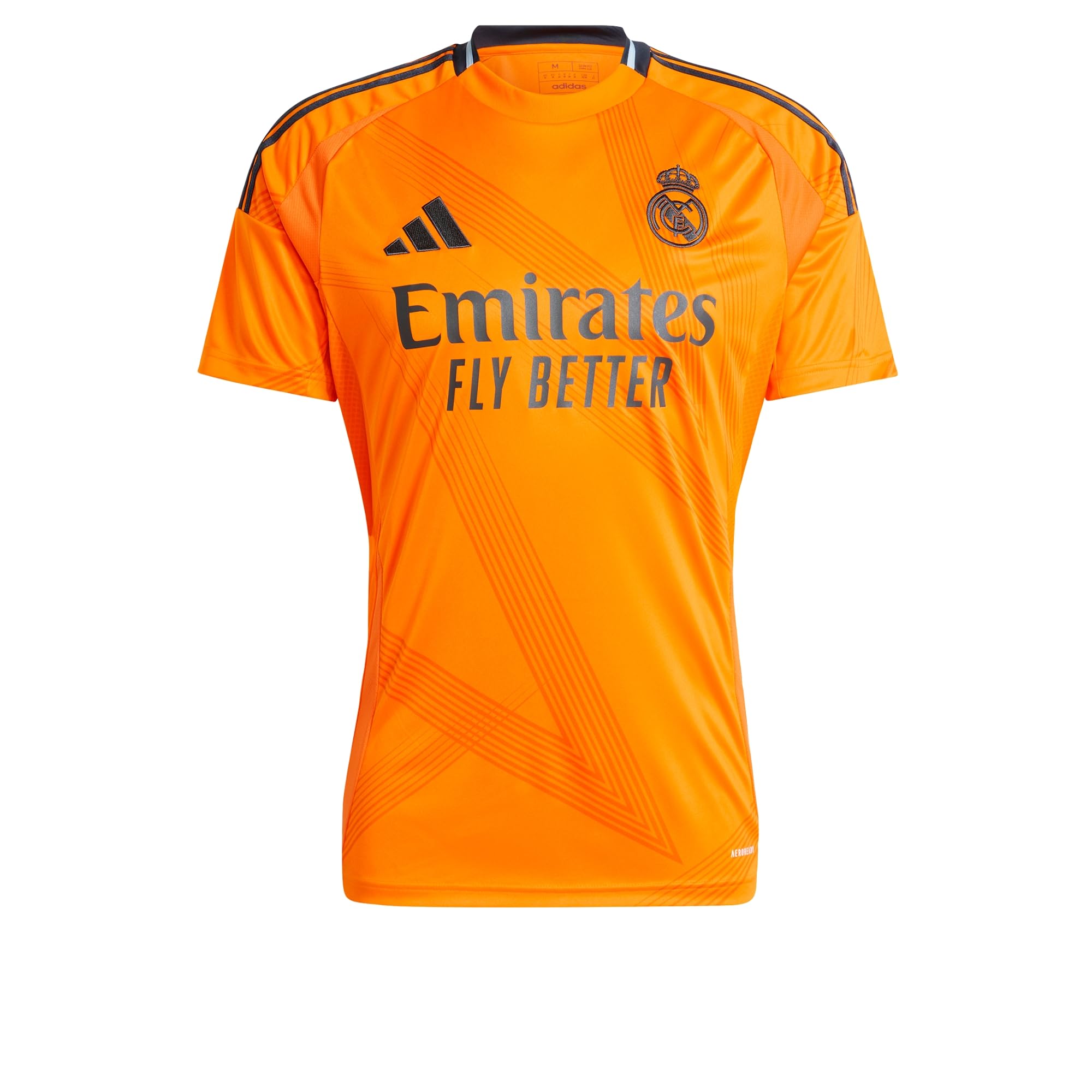 '24-'25 Real Madrid Away Shirt Polyester Made By: Adidas Men's Orange Large