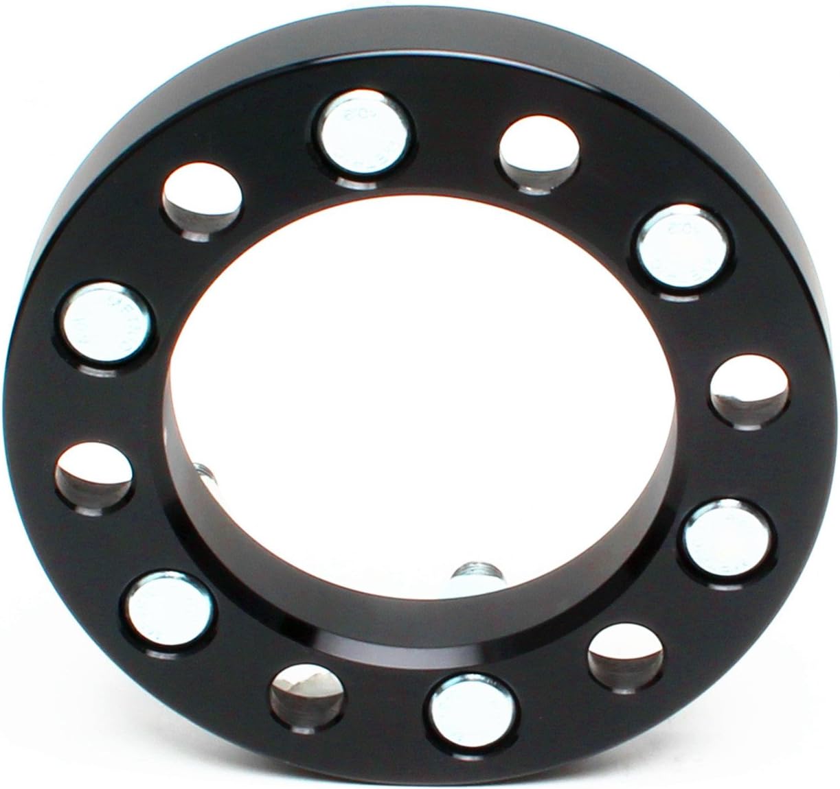 4pcs Wheel Spacers Adapters Black 1" Thickness 6 Lugs 6x5.5/6x139.7 M14x1.5 Studs Compatible for Chevy Suburban Silverado Tahoe GMC Sierra 1500 Yukon Cadillac Escalade Ram 1500