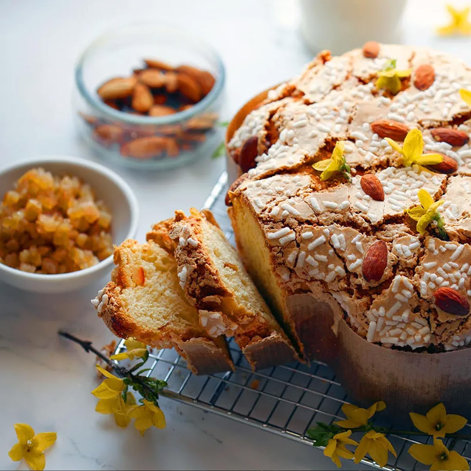 Set 5 Stampi Per Colomba Pasquale Avilia - In Carta Cellulosa, 750g, Resistenza 200°C, 30.5x22x6cm - Foto 3