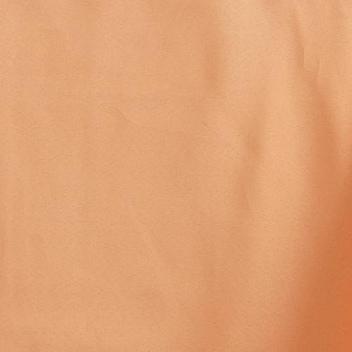 Miniatura 3 de TABLECLOTHSFACTORY Manteles rectangulares de poliéster naranja de 72 x 120 pulgadas.