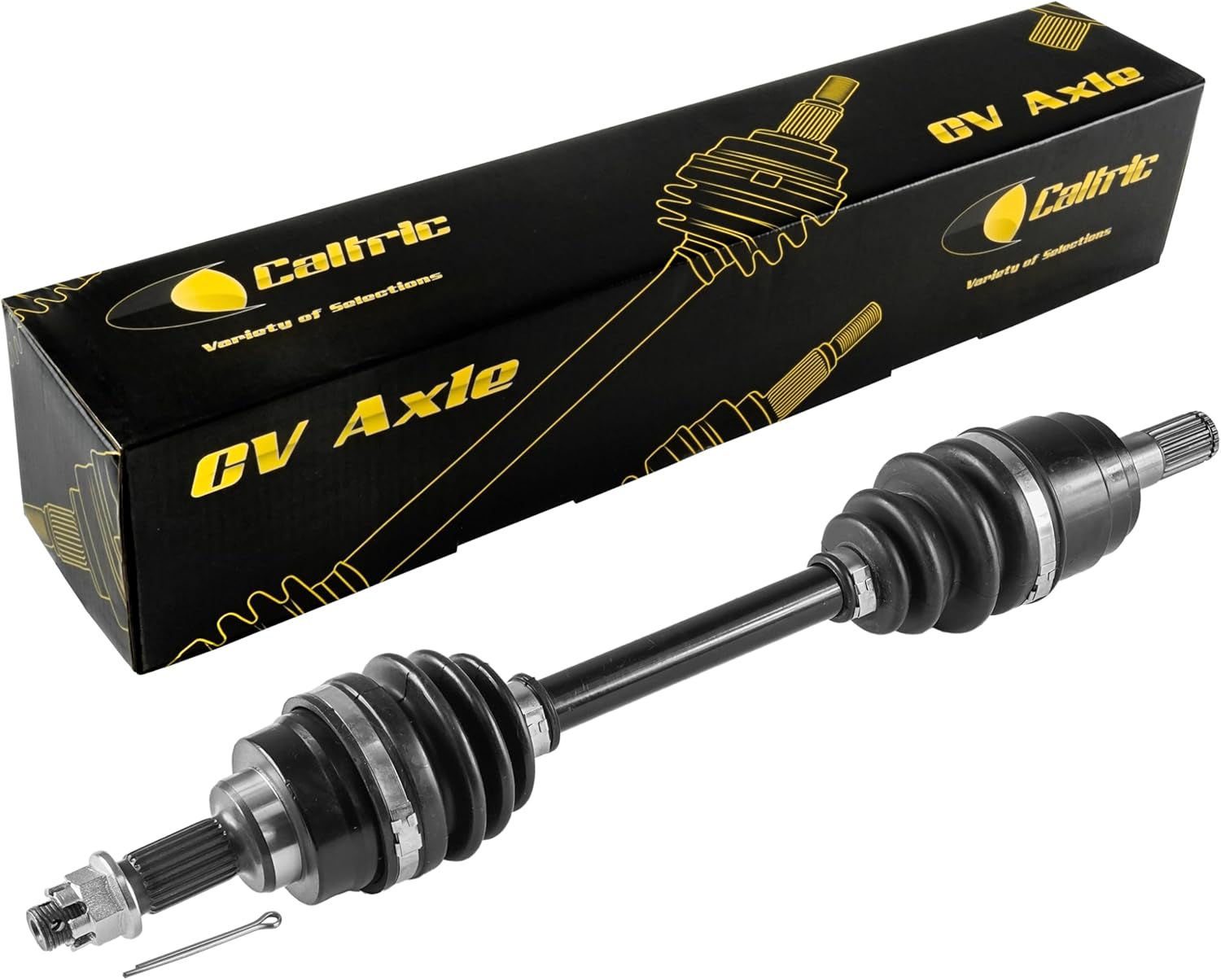 Caltric Front Left Complete Cv Joint Axle Compatible with Honda Trx500Fm Foreman 500 4X4 S 2005 2006 2007 2008 2009 2011 2012 2013