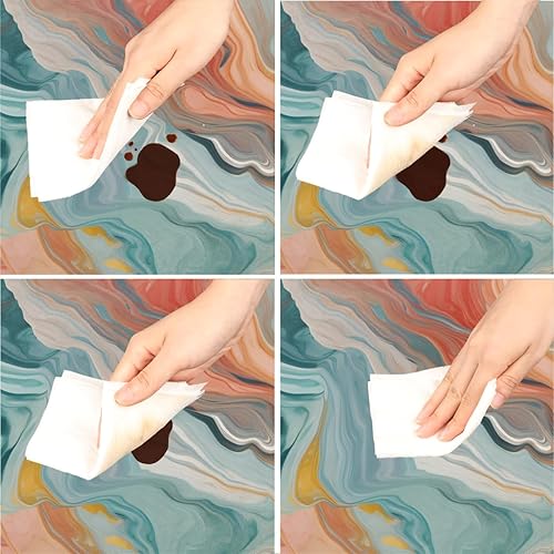 Vista 170 de Cardinal Bird - Mantel redondo ajustable con borde elástico de 36 a 42 pulgadas, mantel redondo elástico, impermeable, lavable, mantel circular