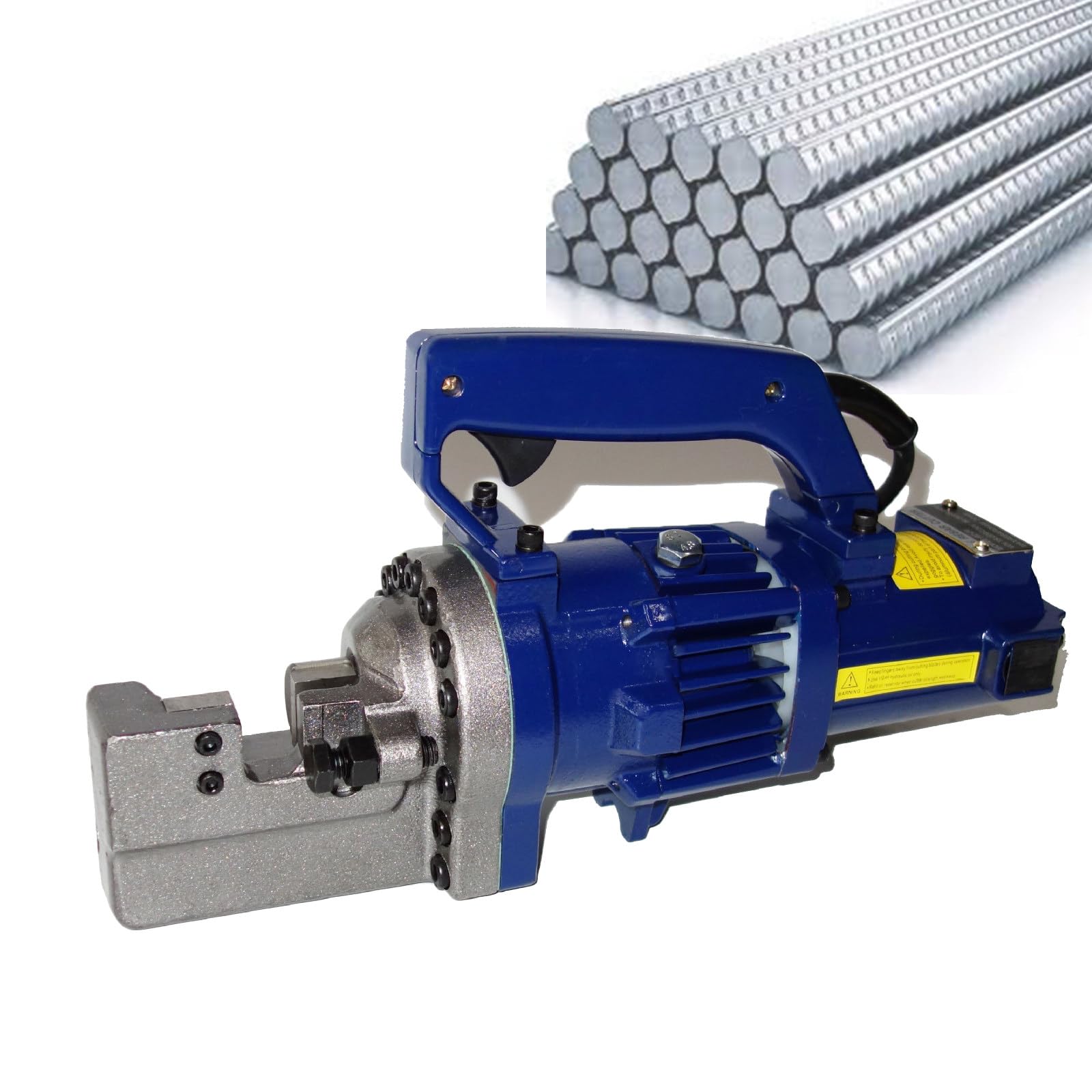 GYKOZY Electric Hydraulic Rebar Cutters, Portable Cutting Machine for Rebar and Steel Rod, Cutting Range 4-20mm, Ideals for Infrastructure Projects