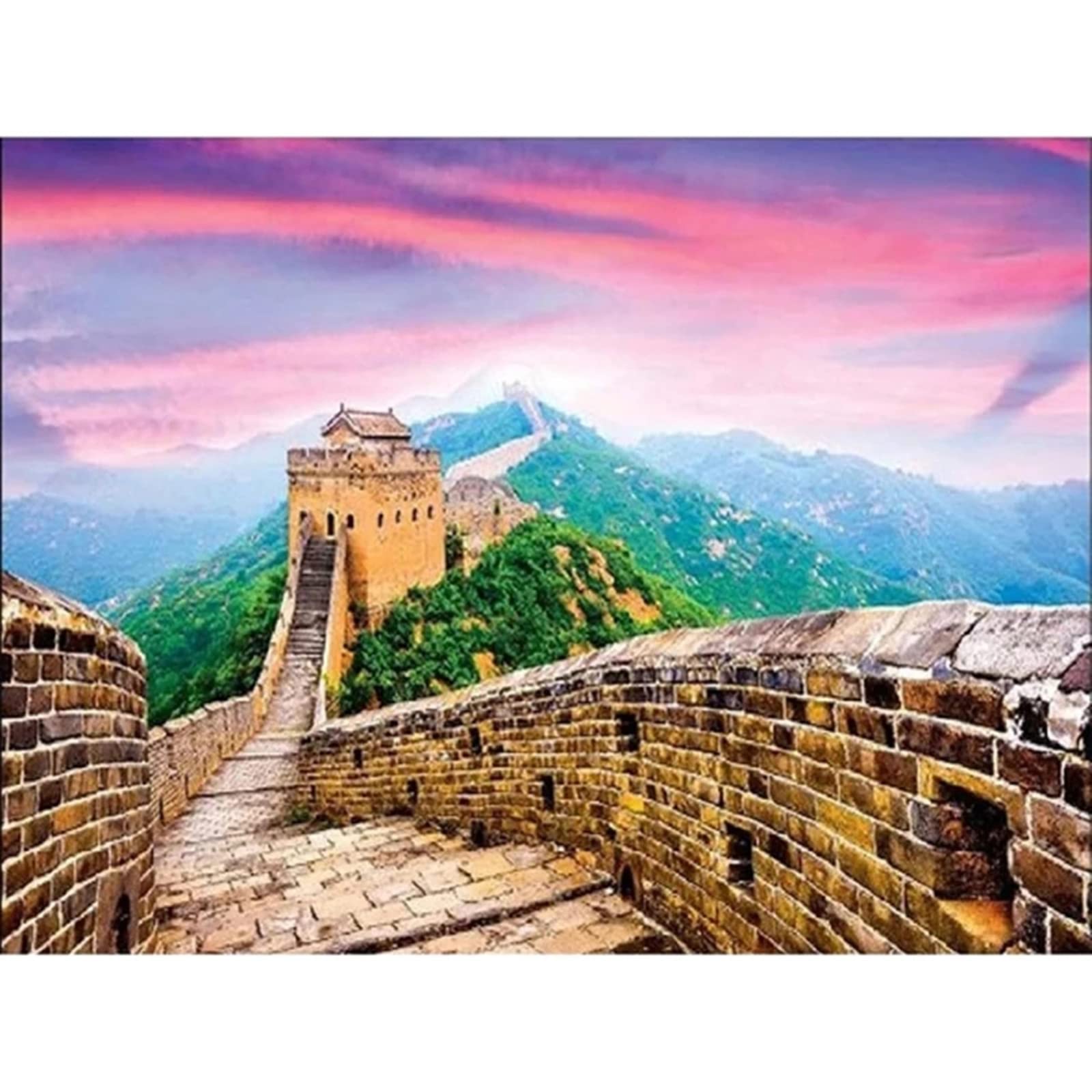 Divertido Rompecabezas De 5000 Piezas Gran Muralla Bebé EducacióN Temprana Rompecabezas Educativo Juguetes Preescolares 2 3 4 AñOs NiñOs Y NiñAs TamañO Final 156.5×105.5cm