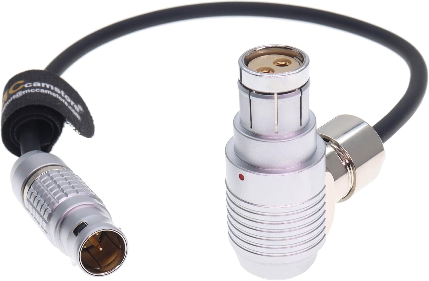 Tiffen Steadicam M-1 M2 Ultra/Master 2B 3Pin 24V to Right Angle 2 Pin Female 24V Power Cable for ARRI Alexa XT SXT LF SXT-W Classic Camera