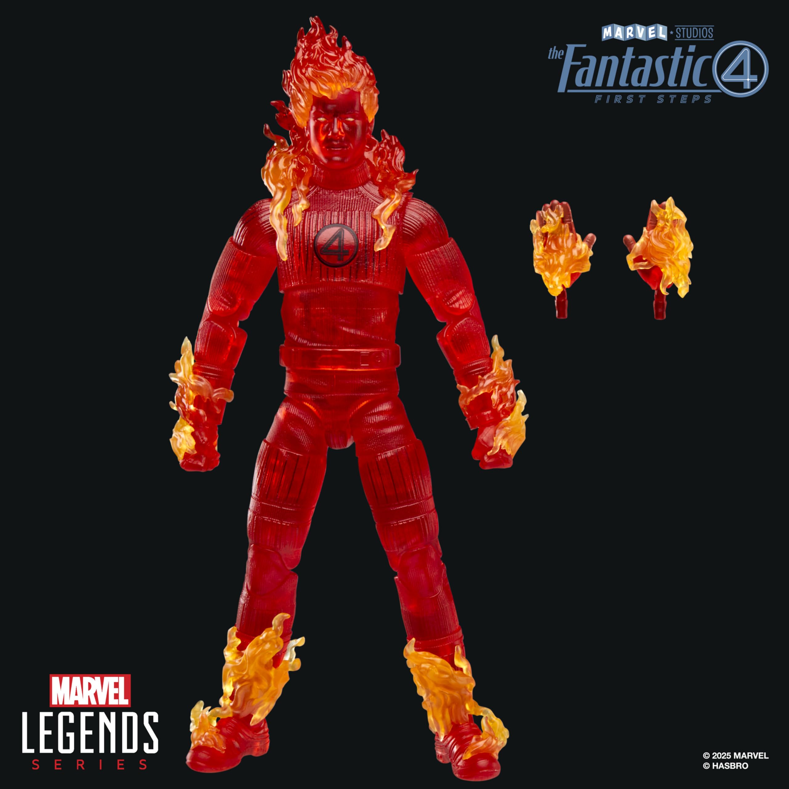 Marvel Legends Series Human Torch, Figura de acción