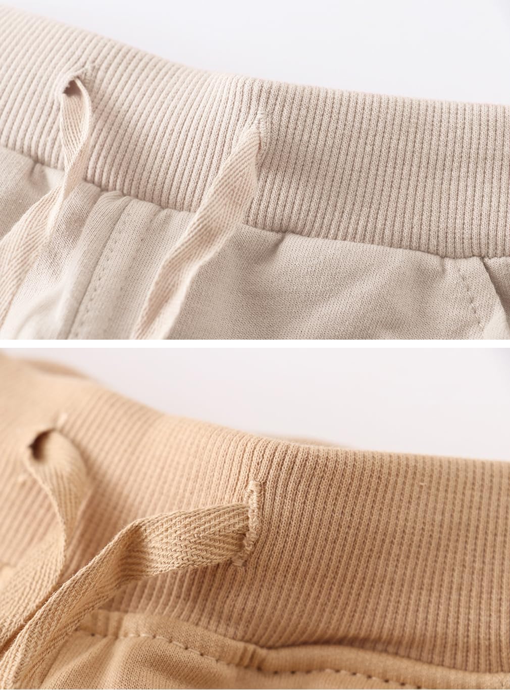 ACESTAR Boys Cotton Jogger Pants Drawstring Elastic Waist Sweatpants - Image 5