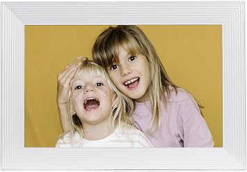 AURA Carver Digital Photo Frame 10.1' - Sea Salt - 1280   800 10.1' HD Screen with Premium Image Quality