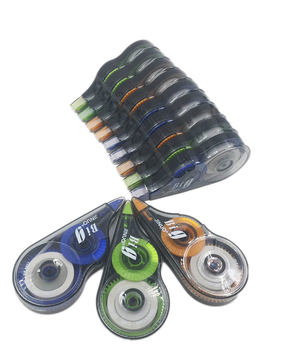 XINGQIJIU Correction Tapes, White Out Tape, 12 Counts.
