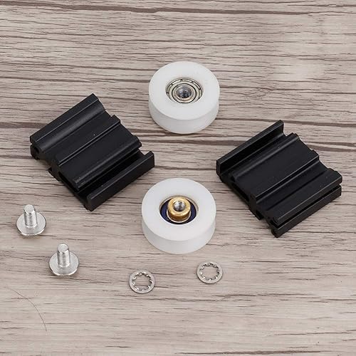 Miniatura 4 de Fydun Kits de repuesto para ruedas de puerta Ghouse de 0.866 in para familias