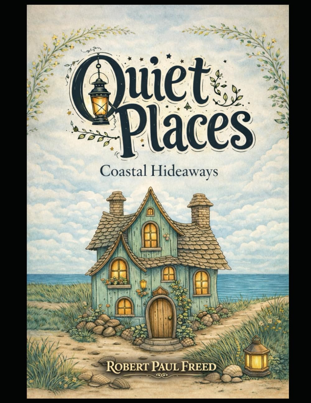 Quiet Places: Coastal Hideaways: An Adult Coloring Book for Rest, Humor, and Gentle Escapism
