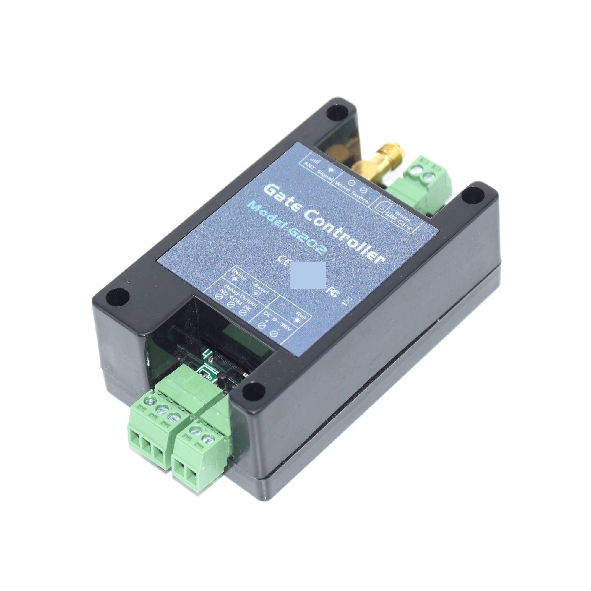 Abridor automático de puertas, Abridor de puerta con Control remoto GSM 4G, interruptor de relé único for abridor de puerta de garaje oscilante deslizante automático para familias numerosas, comunidad