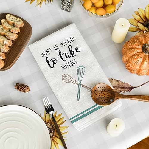 Miniatura 4 de Artoid Mode Coffee Kitchen Ware Quote - Divertidas toallas de cocina y paños de cocina, 18 x 26 pulgadas, para inauguración de la casa, uso diario,