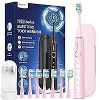 Spazzolino Elettrico Sonico per Adulti Bambini - Spazzolino Denti Sonico Bambini con