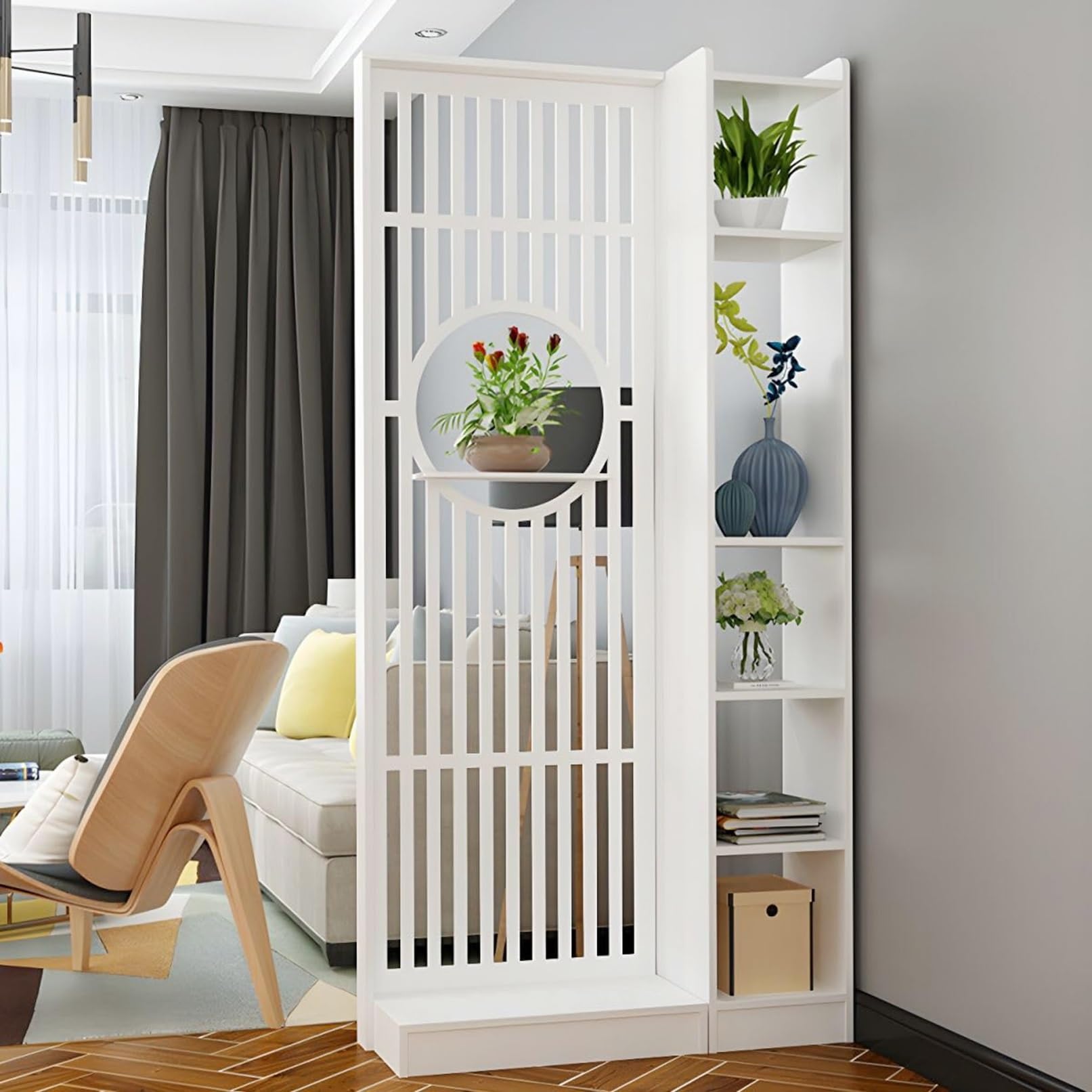 Séparateur de pièce pour structurer un studio sans travaux