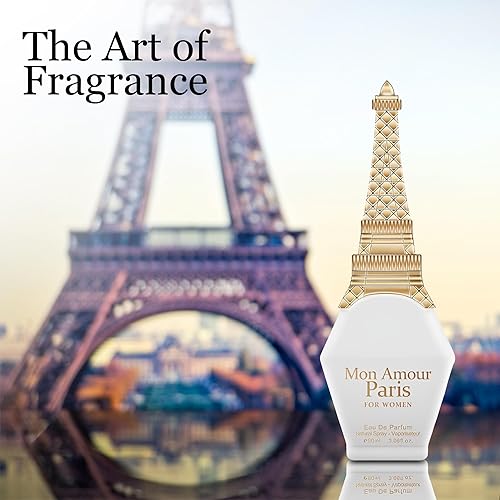 Miniatura 4 de Juego de 4 perfumes para mujer  Set de regalo de fragancia floral con vainilla, dulce afrutado, Eau de Parfum  3.4 onzas líquidas cada colonia para